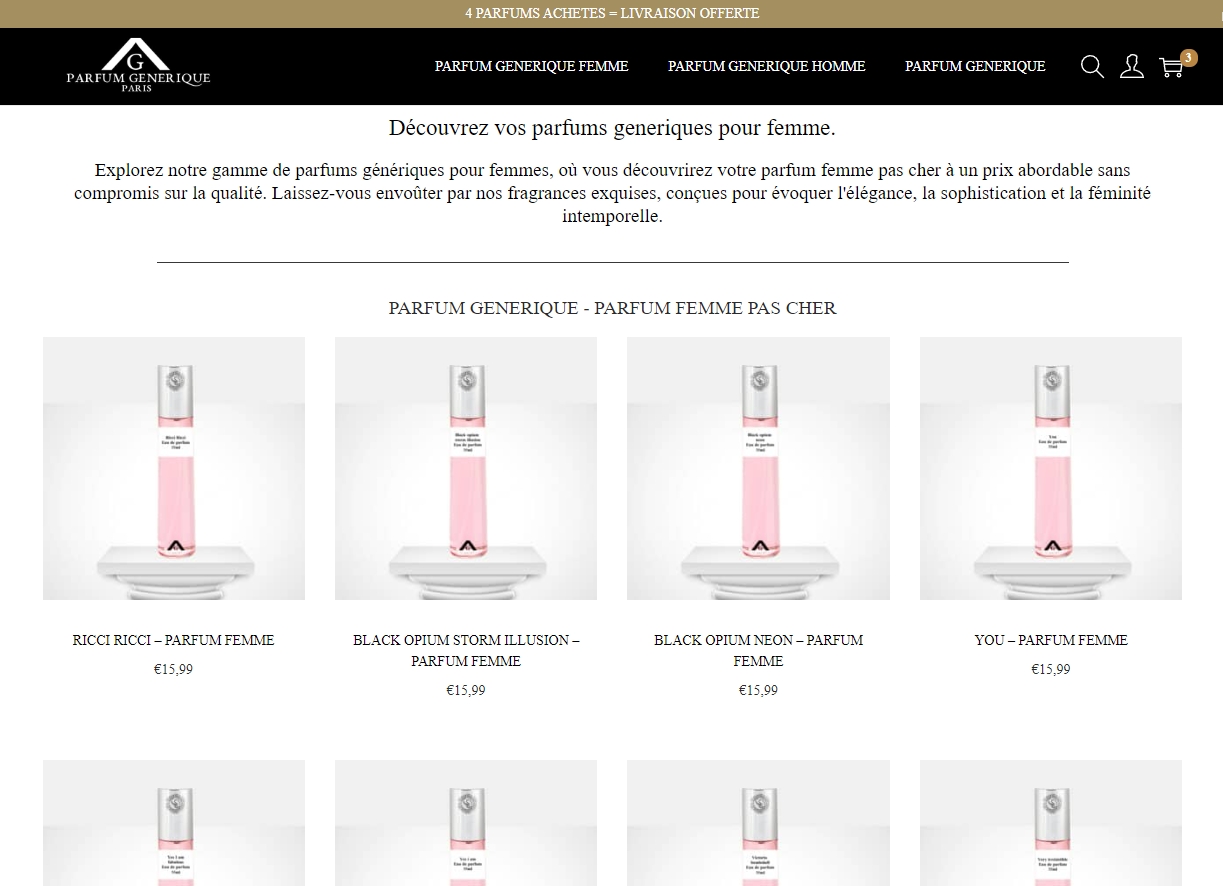 Découvrez l\\\'univers des parfums génériques : Des fragrances de qualité à prix abordables
